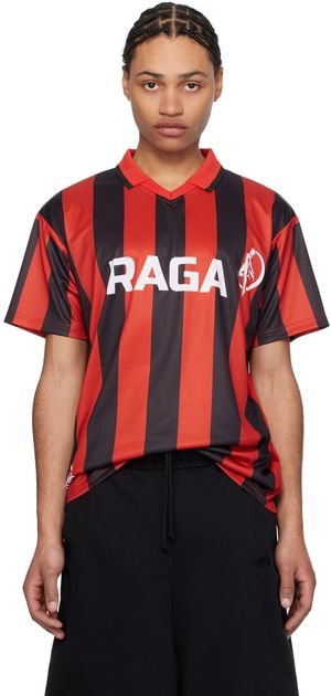 Raga Malak SSENSE Exclusive Red & Black Raga United T-Shirt