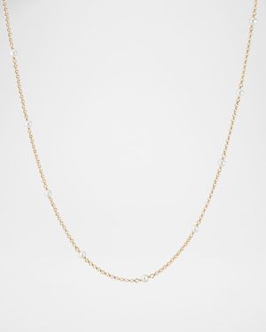 Cable Collectibles Turquoise Necklace, 36"L