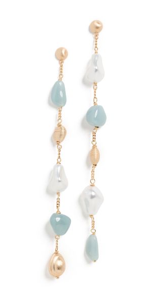 Cult Gaia Verona Earrings Celadon One Size