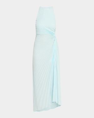 Reagan Pleated Midi Dress