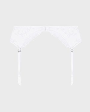 Source Beaute Embroidered Lace Garter Belt