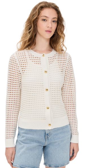 rag & bone Ezra Cardigan White L