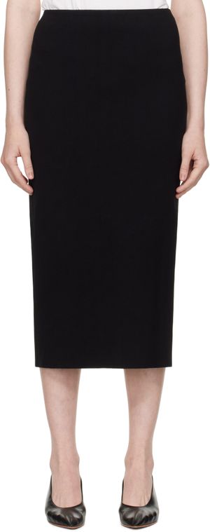 High Sport Black Petra Midi Skirt