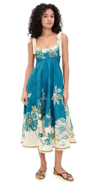 ALÉMAIS Luda Ballet Sundress Blue 10