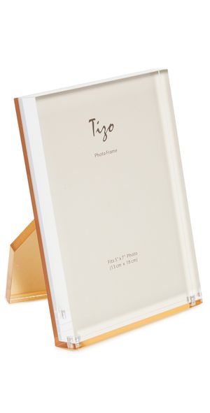 Tizo Design Tizo Design Clear Acrylic Frame 5x7 Gold One Size