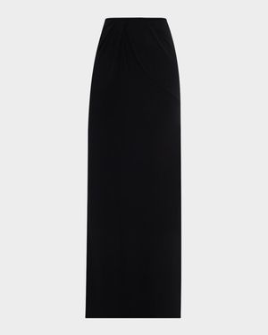La Peplo Slit Maxi Skirt