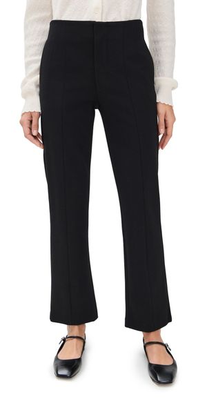 FRAME Le Sleek Straight Trousers Black 14