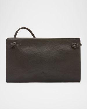 Snodo Zip Leather Crossbody Bag