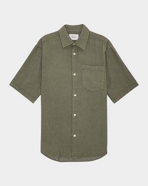 Men's Freddy Cotton Pocket Short-Sleeve Shirt