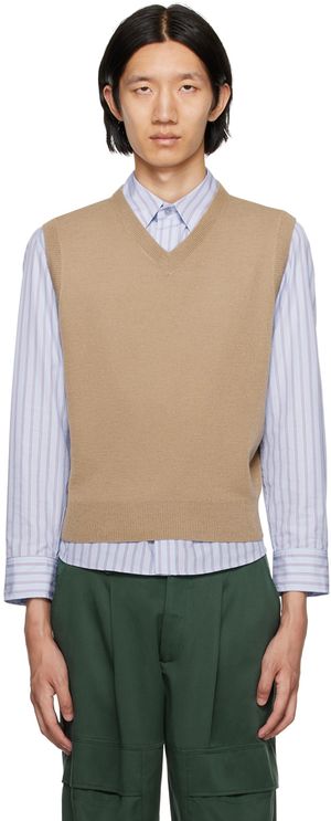Maryam Nassir Zadeh Brown Apollo Vest