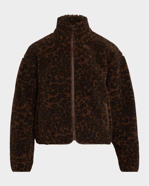 Sun Cheetah Sherpa Jacket