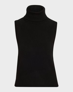 Mazzy Cashmere Turtleneck Shell