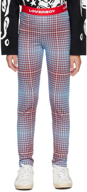 Charles Jeffrey LOVERBOY SSENSE Exclusive Kids Blue Leggings