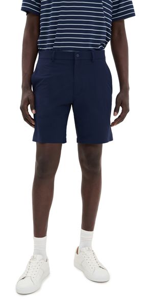 RLX Ralph Lauren On Course Matte Stretch Nylon Shorts 8 Refined Navy 33