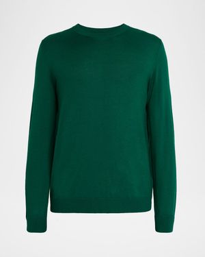 Men's Sottile Wool, Silk and Cashmere Crewneck Sweater