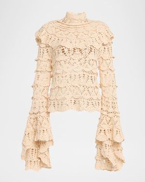 Hypnotic Hand Crochet Sweater