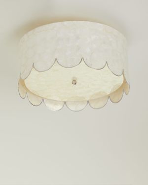 Scallop Flush Mount