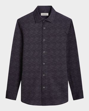 Men's James OoohCotton Check Sport Shirt