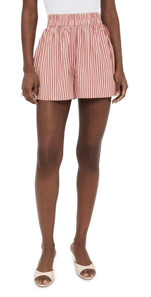 Merlette Antibes Striped Shorts Sienna Stripe S
