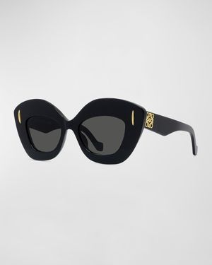 Anagram Acetate Butterfly Sunglasses