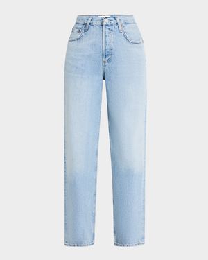 V-Waist Baggy Jeans