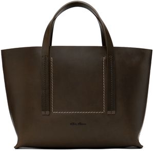 Rick Owens Mini cabas brun - Porterville