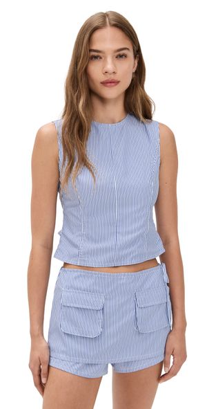 Lioness Countryside Top Blue Stripe XL