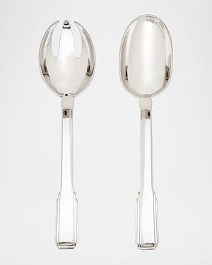 Art Deco Salad Serving Set