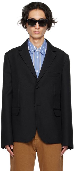 JACQUEMUS Black Le Chouchou 'La Veste Disgreghi' Blazer