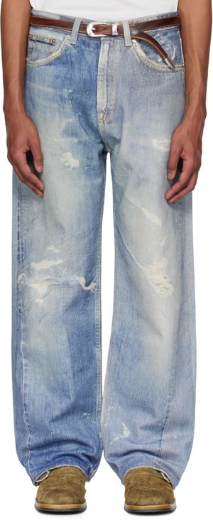 OUR LEGACY Blue Third Cut Jeans