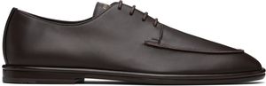 Ferragamo Brown Lace Up Derbys
