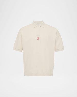 Men's Anchor Embroidery Polo Shirt