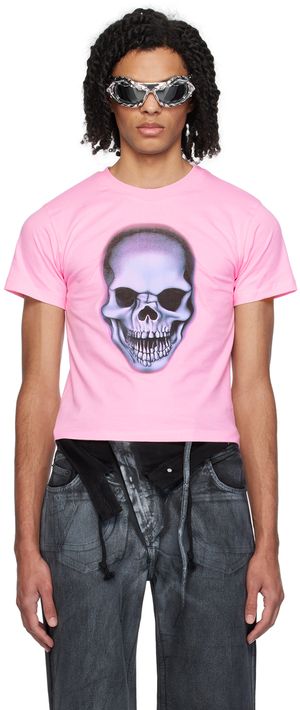 Ottolinger Pink Printed T-Shirt