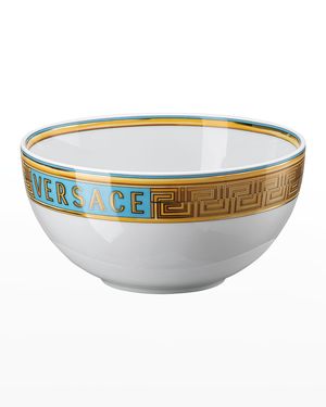 Medusa Amplified Blue Coin Cereal Bowl