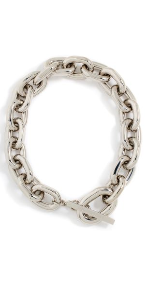 rabanne XL Link Necklace Silver One Size