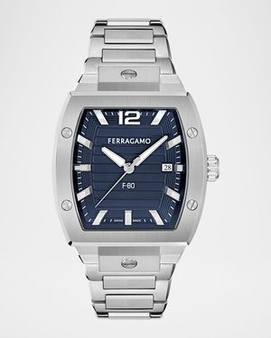 Men's F80 42mm Stainless Steel Bracelet Watch