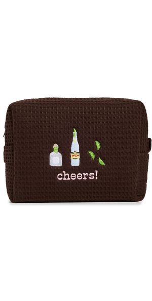 Abbode Beverage Waffle Pouch Brown One Size