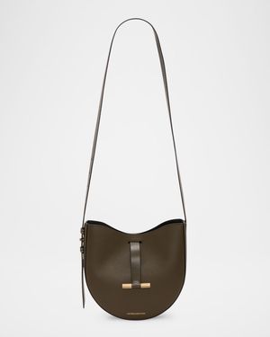 Dia Leather Crossbody Bag
