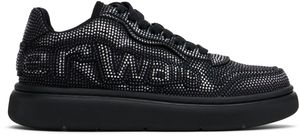 Alexander Wang Baskets basses rembourrées noires