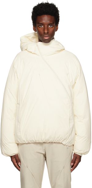 POST ARCHIVE FACTION (PAF) White 5.1 Center Down Jacket