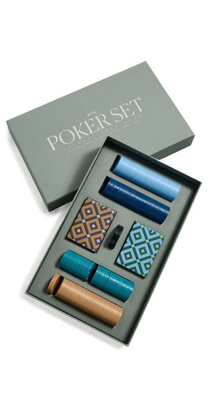 Printworks Classic Poker Set Sage Green One Size
