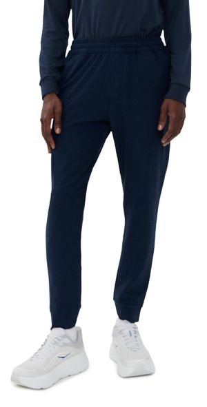 Beyond Yoga Spacedye Freefit Mens Zipper Pockets Joggers Nocturnal Navy XL