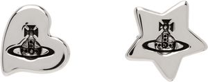 Vivienne Westwood Boucles d'oreilles Priscilla argentées