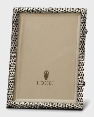 Scales Platinum-Plated Picture Frame, 4 x 6