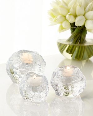 Snowball Votive Set