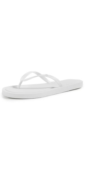 Tory Burch Kira Padded Flip Flops OPTIC WHITE / OPTIC WHITE 11