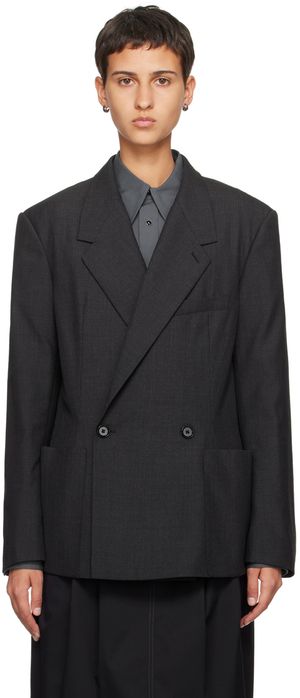 LEMAIRE Gray Soft Tailored Blazer