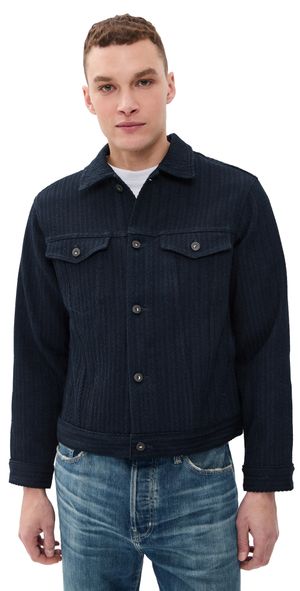 Naked & Famous Denim Indigo Sugiaya Denim Jacket Indigo XXL