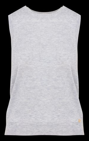 La Petite Etoile - Pull sans manches ample - Taille 3 - Gris