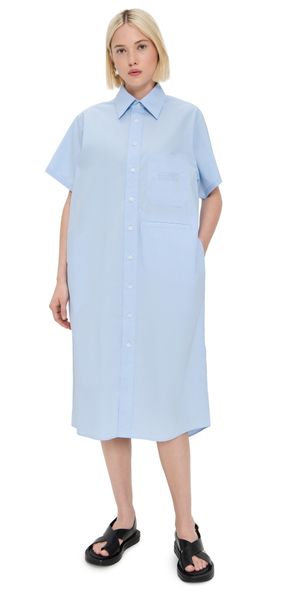 MM6 Maison Margiela Shirt Dress Light Blue 42